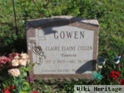 Claire Elaine Cullen Gowen