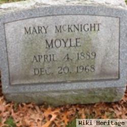 Mary Mcknight Moyle