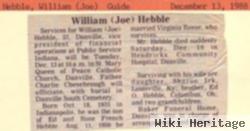 William "joe" Hebble