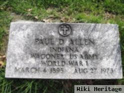 Paul D Allen