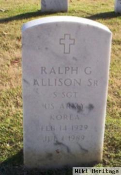 Ralph G Allison, Sr