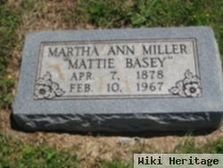 Martha Ann Miller