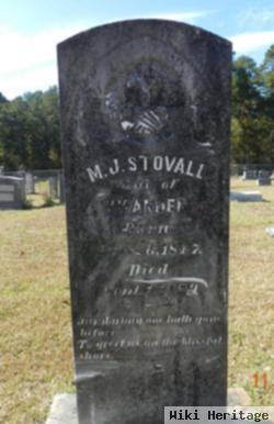 Margaret Jane Stovall Anders