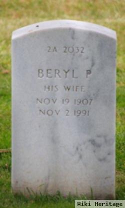 Beryl P Cox