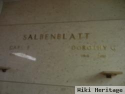 Dorothy G Salbenblatt