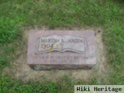 Martha A Hiebert Janzen