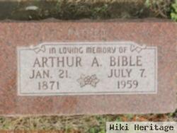 Arthur A Bible