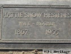 Hattie Belle Snow Hestenes