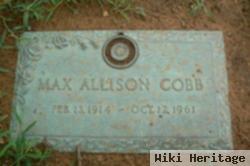 Max Allison Cobb