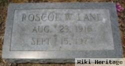 Roscoe Wyatt Lane