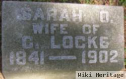 Sarah O. Agnew Locke