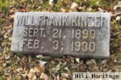 William Frank "will" Kinzer