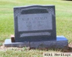 Allie Ida Plumley