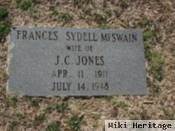 Frances Sydell Mcswain Jones