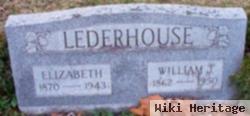 William J Lederhouse