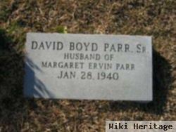 David Boyd Parr, Sr.