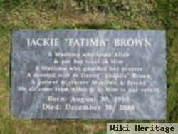 Jackie "fatima" Brown