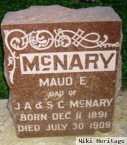 Maud E. Mcnary