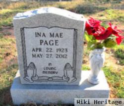 Ina Mae Green Page