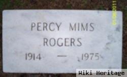 Percy Mims Rogers