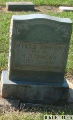 Myrtle Marie Johnson Duncan