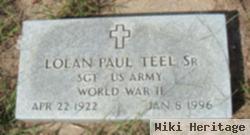 Lolan Paul Teel, Sr