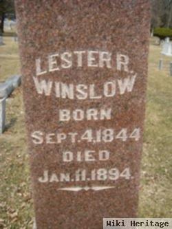 Lester R Winslow