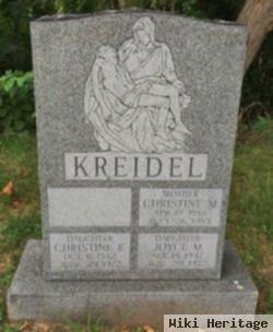 Joyce M Kreidel