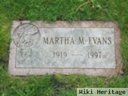 Martha M Evans