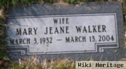 Mary Jeane Walker