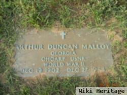 Arthur Duncan Malloy