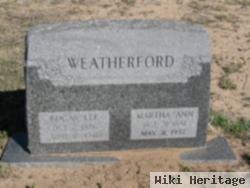 Edgar Lee Weatherford