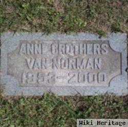 Anne Crothers Van Norman