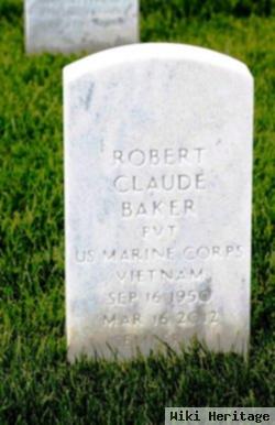 Pvt Robert Claude Baker