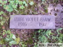 Ruby Violet Efaw