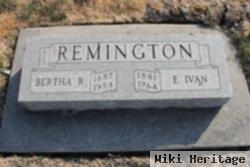 Bertha R Eckel Remington