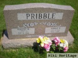 Harold W Pribble