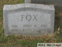 Ruth E Fox