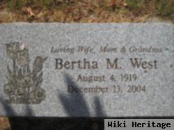 Bertha M. West