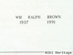 William Ralph Brown