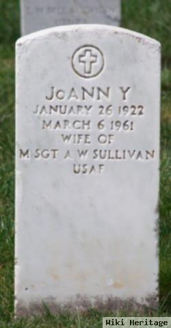 Joann Y Sullivan