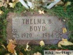 Thelma B. Boyd