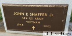 John E Shaffer, Jr