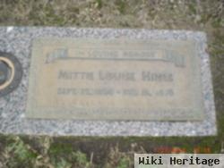 Mittie Louise Hines