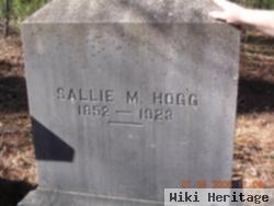 Sarah Matilda "sallie" Mckenzie Hogg