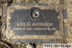 Lois C. Butler Anderson