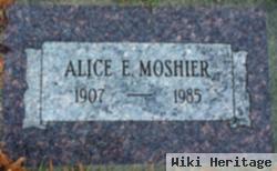 Alice E Moshier