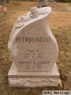 Paul G Petrosinelli