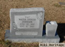 Walter Spencer "pat" Johnson