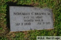 Norman C Brown, Sr